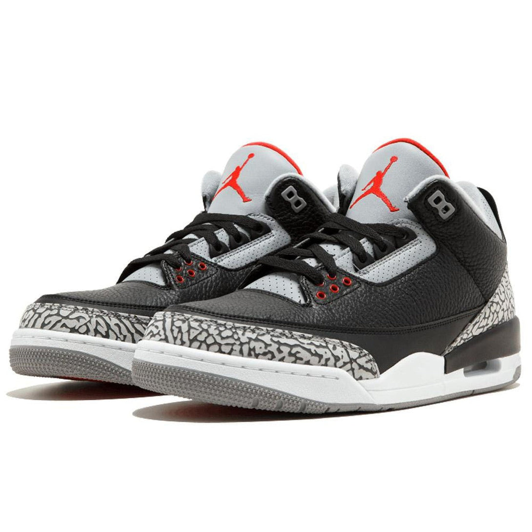 Air Jordan 3 Retro OG 'Black Cement'- Streetwear Fashion 950 - levefly.com