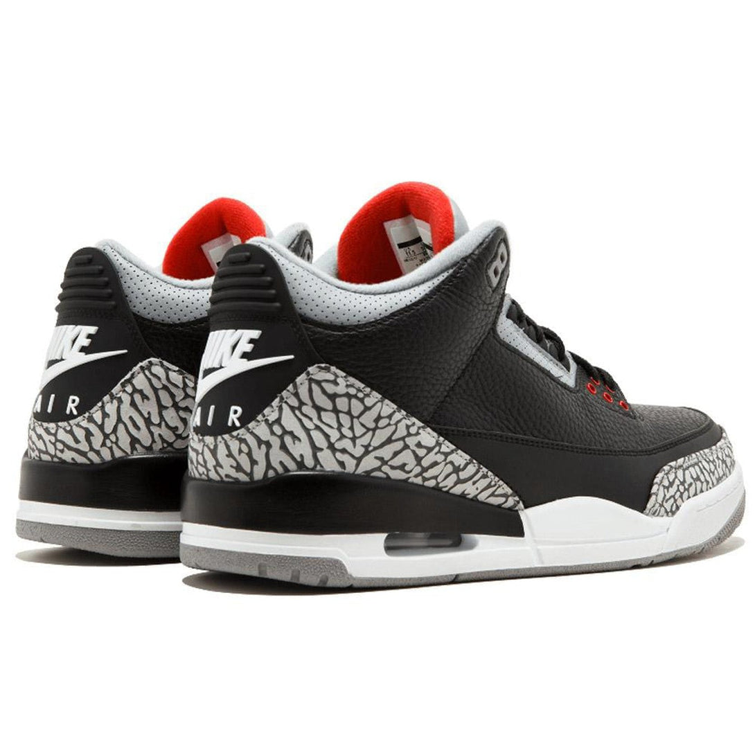 Air Jordan 3 Retro OG 'Black Cement'- Streetwear Fashion 950 - levefly.com