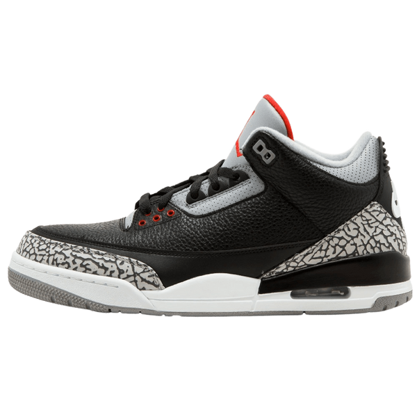 Air Jordan 3 Retro OG 'Black Cement'- Streetwear Fashion 950 - levefly.com