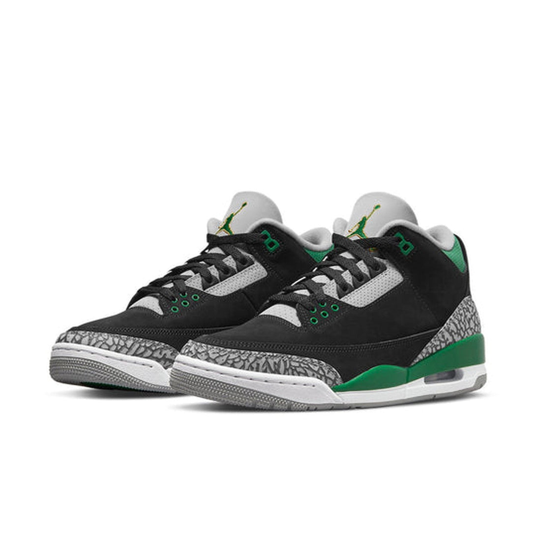 Air Jordan 3 Retro 'Pine Green'- Streetwear Fashion 950 - levefly.com