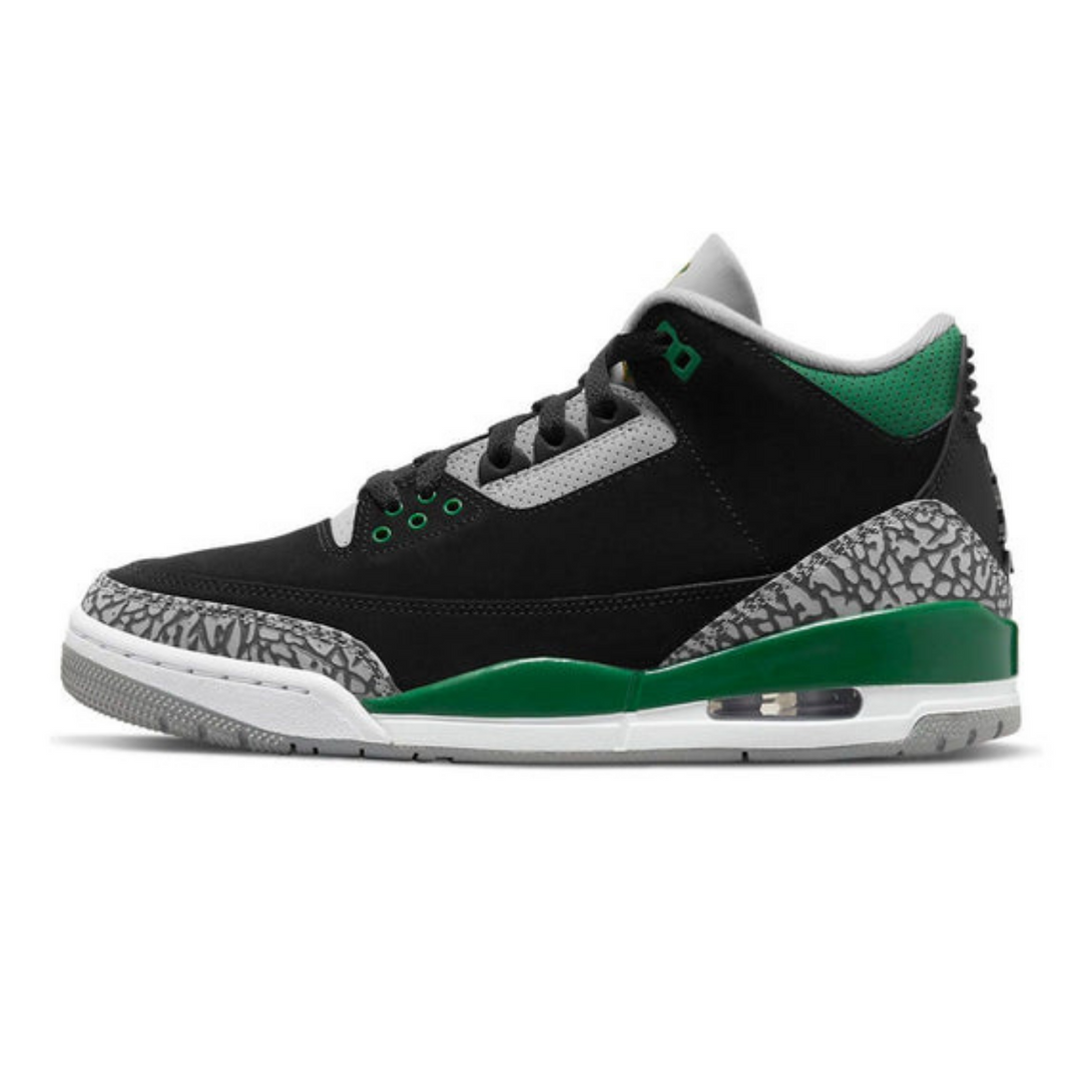 Air Jordan 3 Retro 'Pine Green'- Streetwear Fashion 950 - levefly.com