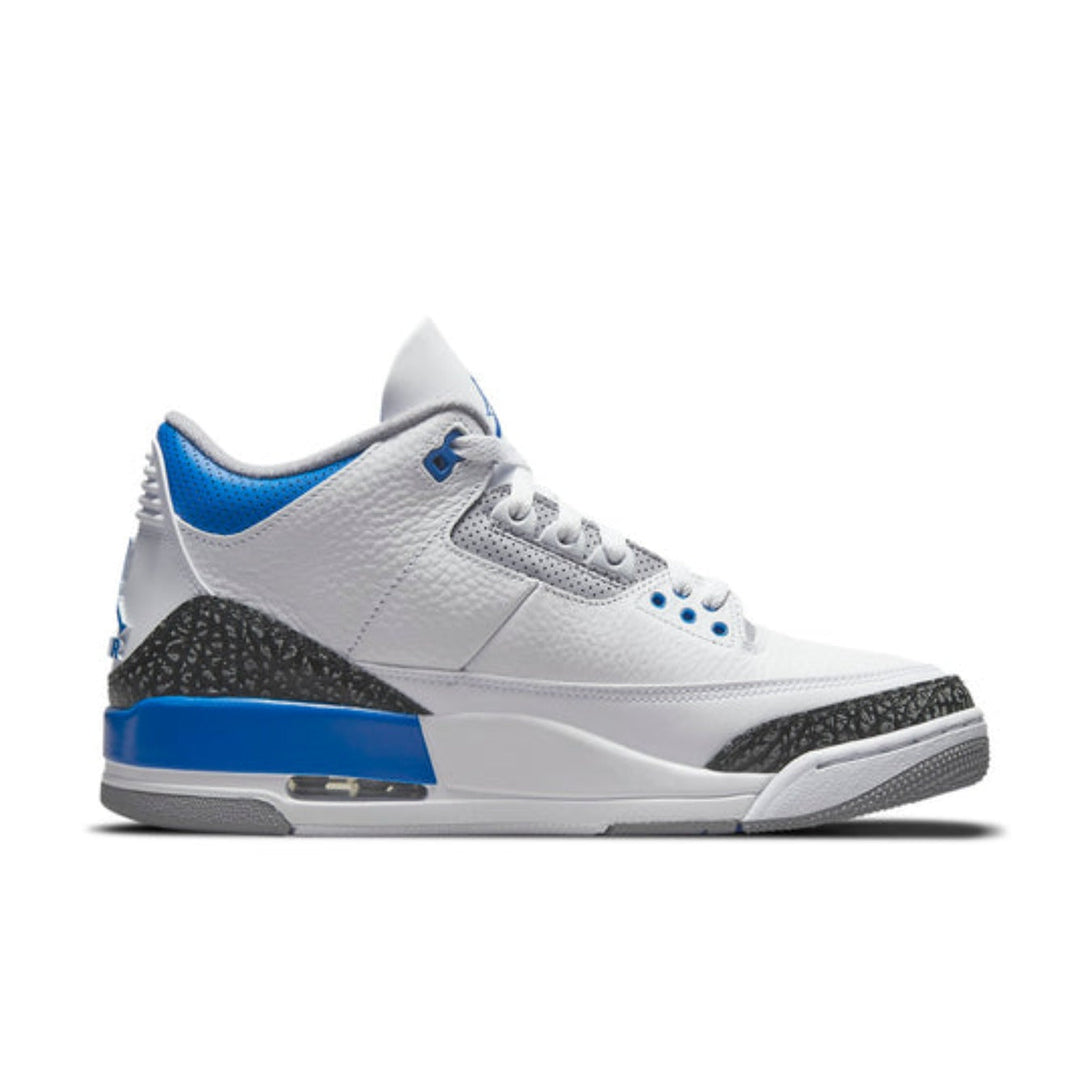 Air Jordan 3 Retro 'Racer Blue'- Streetwear Fashion 950 - levefly.com