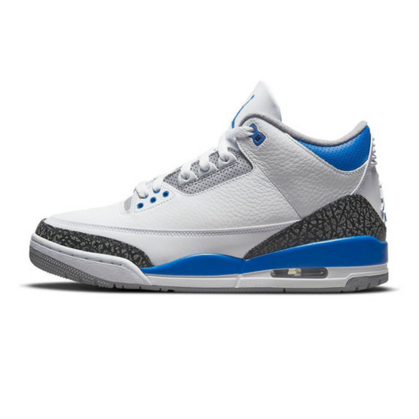 Air Jordan 3 Retro 'Racer Blue'- Streetwear Fashion 950 - levefly.com