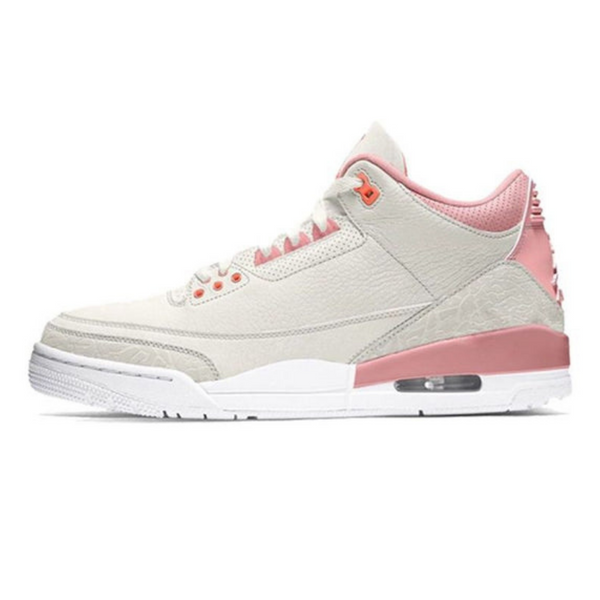 Air Jordan 3 Retro 'Sail Rust Pink'- Streetwear Fashion 950 - levefly.com