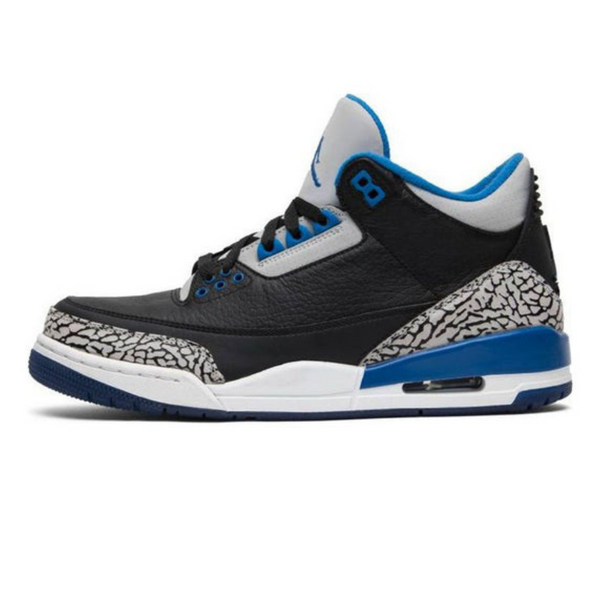 Air Jordan 3 Retro 'Sport Blue'- Streetwear Fashion 950 - levefly.com