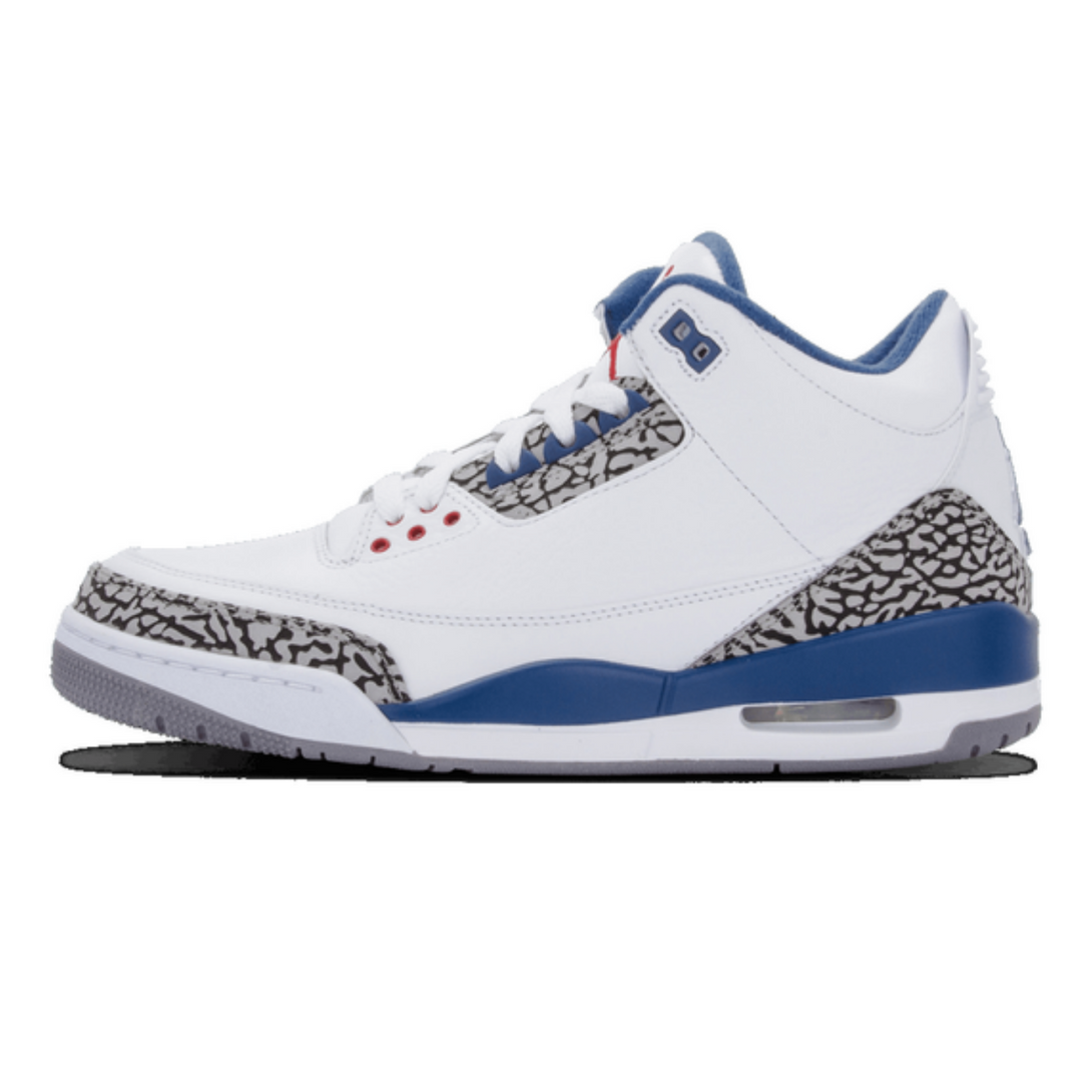 Air Jordan 3 Retro 'True Blue'- Streetwear Fashion 950 - levefly.com