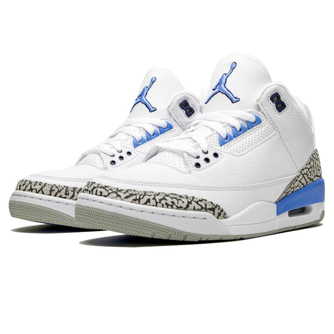 Air Jordan 3 Retro 'UNC'- Streetwear Fashion 950 - levefly.com