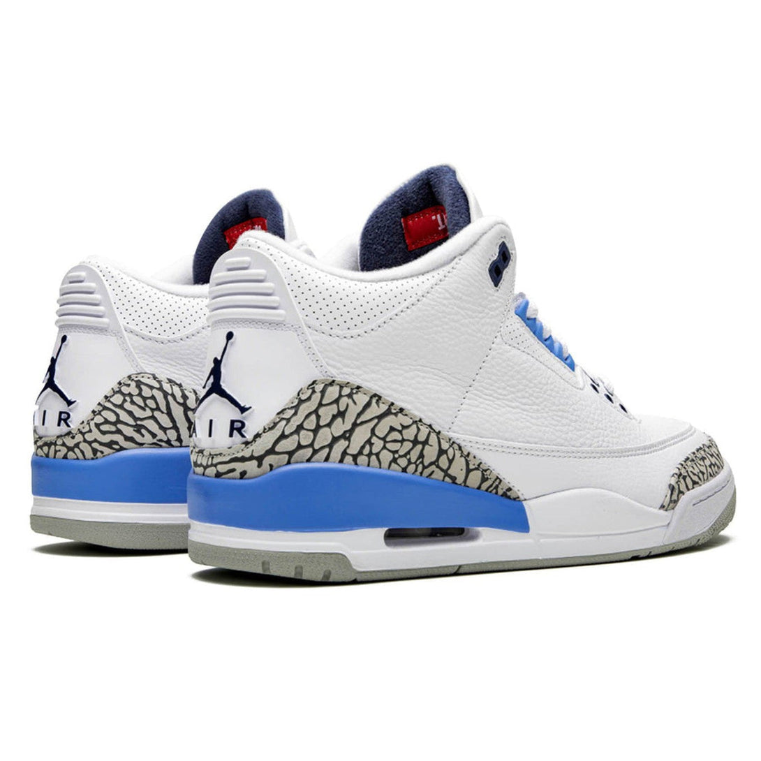 Air Jordan 3 Retro 'UNC'- Streetwear Fashion 950 - levefly.com