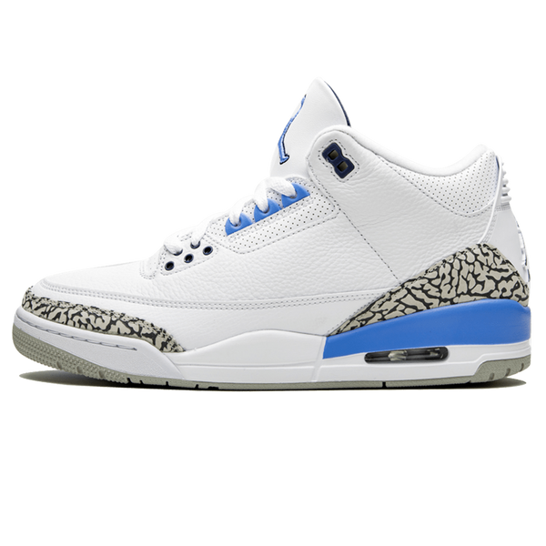 Air Jordan 3 Retro 'UNC'- Streetwear Fashion 950 - levefly.com