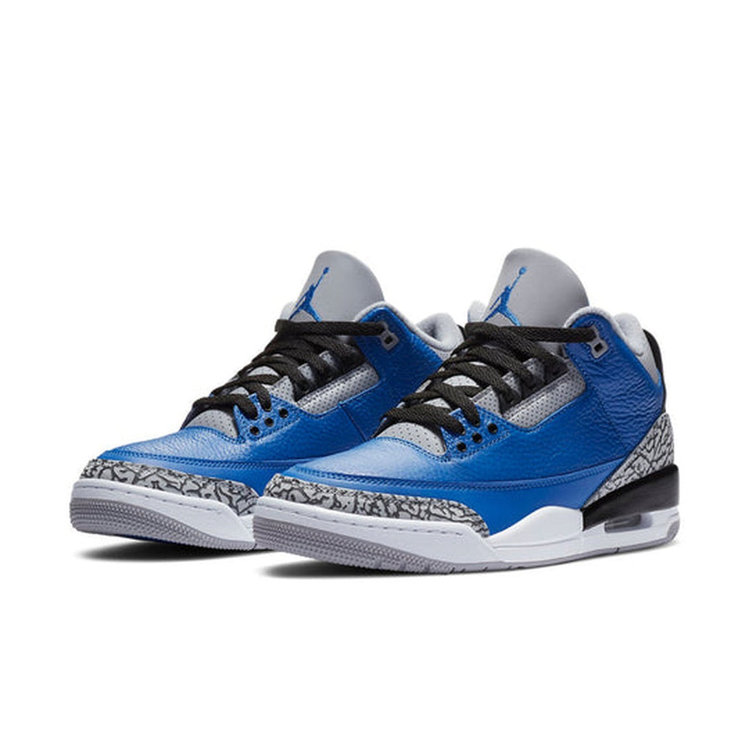 Air Jordan 3 Retro 'Varsity Royal'- Streetwear Fashion 950 - levefly.com