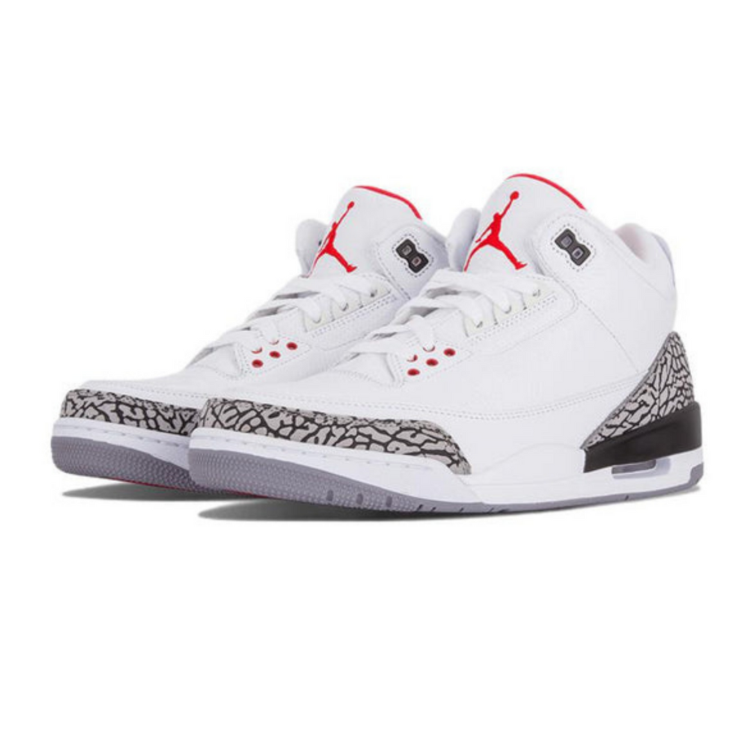 Air Jordan 3 Retro 'White Cement' 2011- Streetwear Fashion 950 - levefly.com