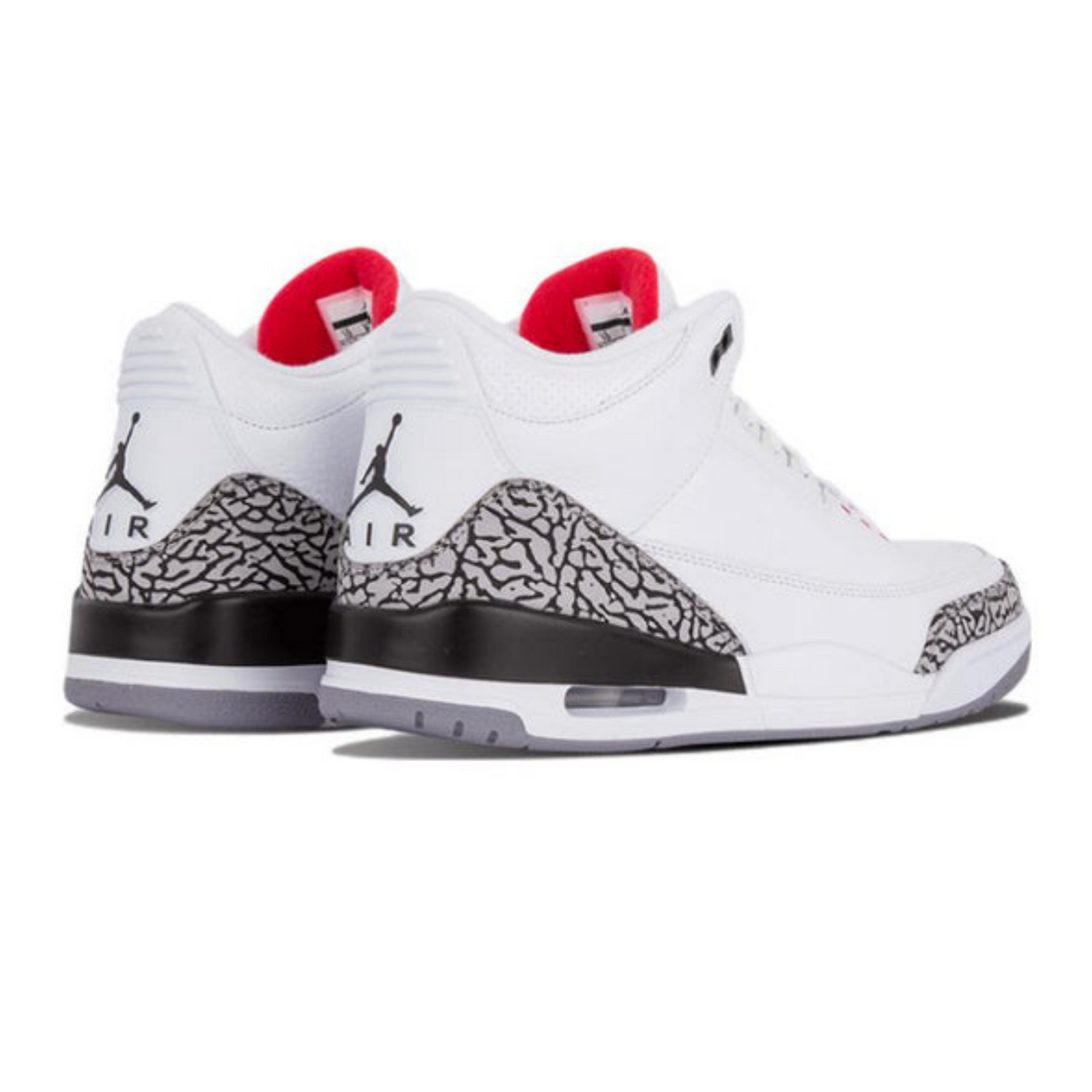 Air Jordan 3 Retro 'White Cement' 2011- Streetwear Fashion 950 - levefly.com