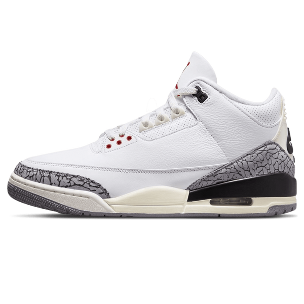 Air Jordan 3 Retro 'White Cement Reimagined'- Streetwear Fashion 950 - levefly.com