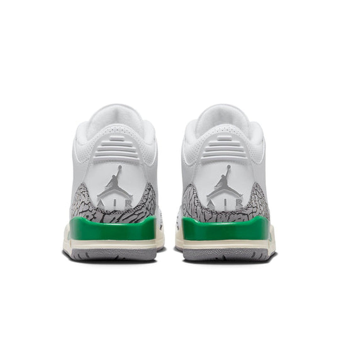 Air Jordan 3 Retro Wmns 'Lucky Green'- Streetwear Fashion 950 - levefly.com