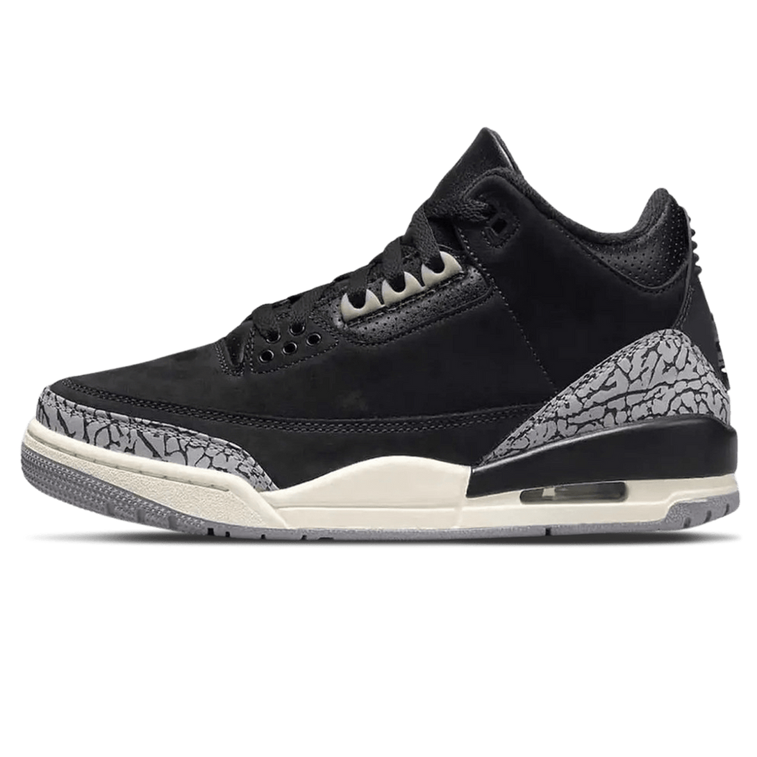 Air Jordan 3 Retro Wmns 'Off Noir- Streetwear Fashion 950 - levefly.com