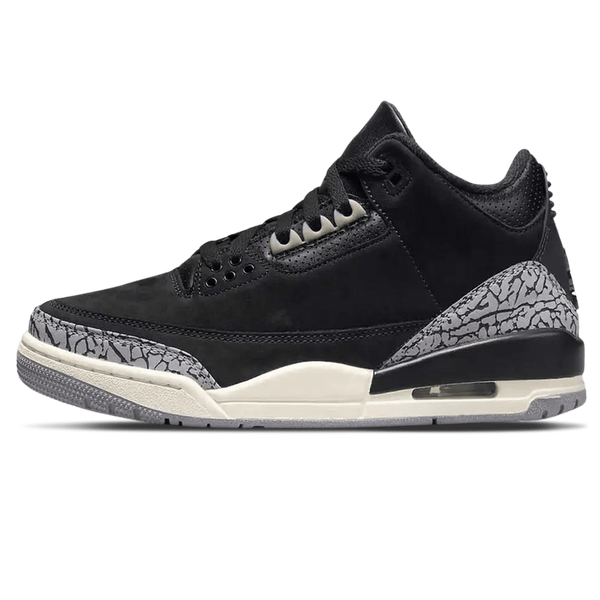 Air Jordan 3 Retro Wmns 'Off Noir- Streetwear Fashion 950 - levefly.com