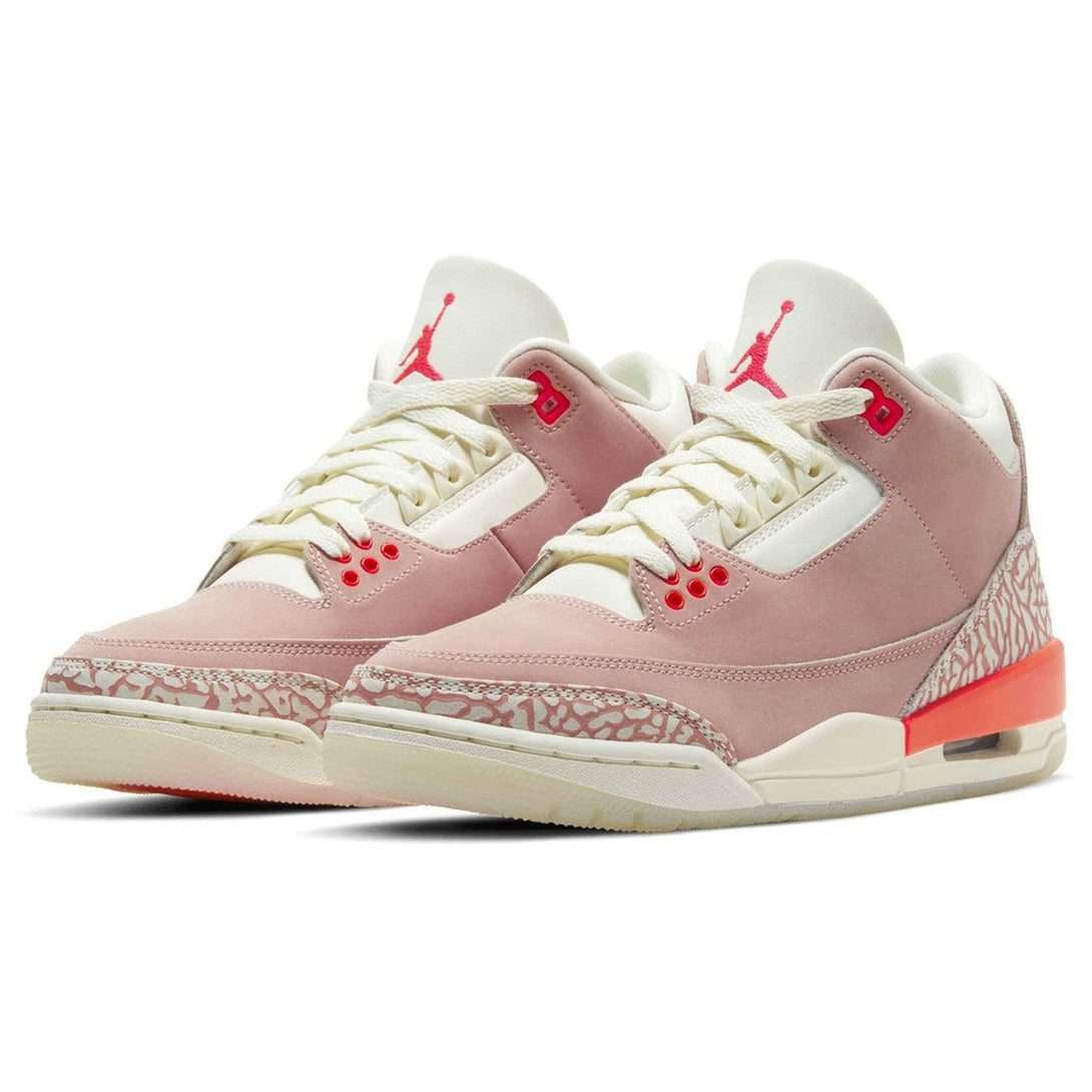 Air Jordan 3 Retro Wmns 'Rust Pink'- Streetwear Fashion 950 - levefly.com