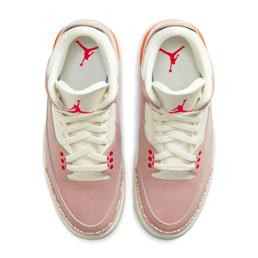 Air Jordan 3 Retro Wmns 'Rust Pink'- Streetwear Fashion 950 - levefly.com