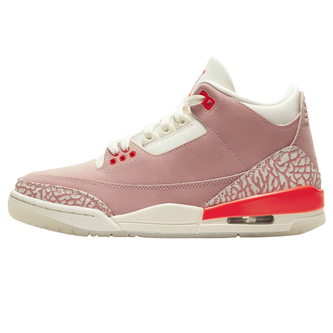 Air Jordan 3 Retro Wmns 'Rust Pink'- Streetwear Fashion 950 - levefly.com