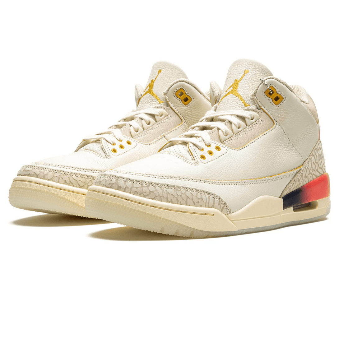 Air Jordan 3 Retro x J. Balvin 'Medellín Sunset'- Streetwear Fashion 950 - levefly.com