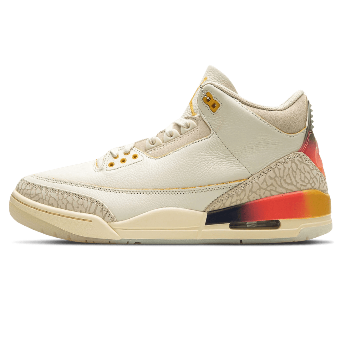 Air Jordan 3 Retro x J. Balvin 'Medellín Sunset'- Streetwear Fashion 950 - levefly.com