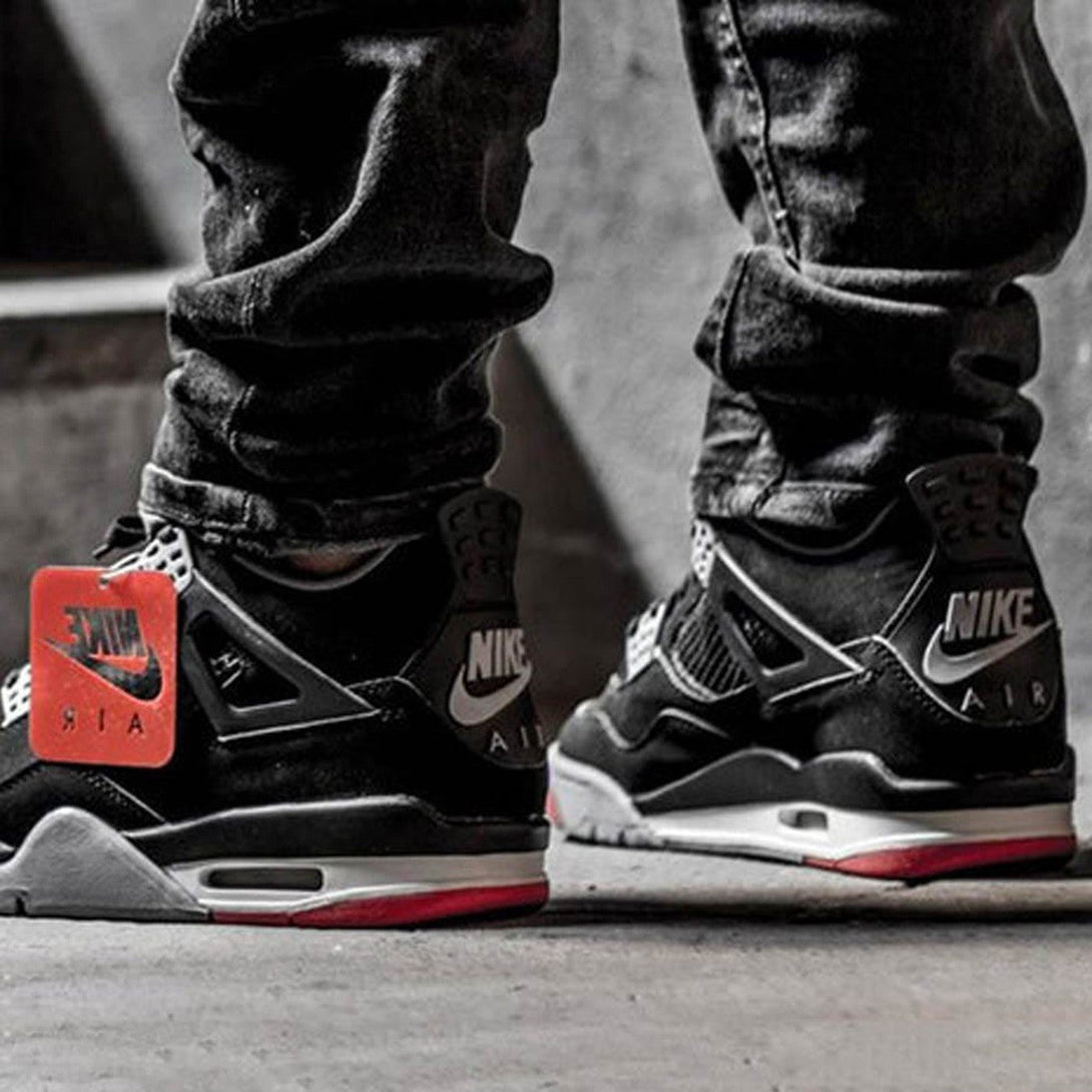 Air Jordan 4 Bred 2019- Streetwear Fashion 950 - levefly.com