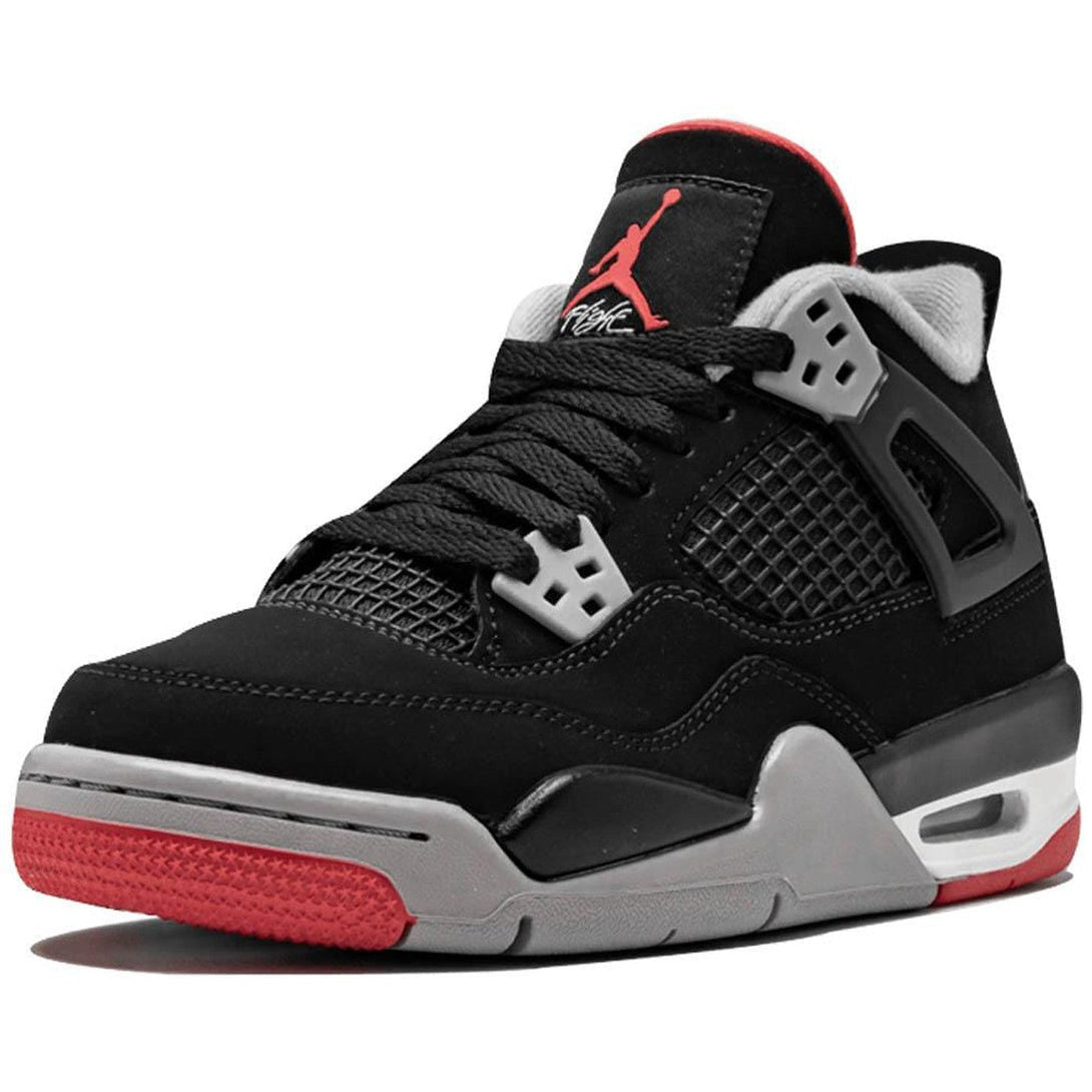 Air Jordan 4 Bred (GS)- Streetwear Fashion 950 - levefly.com