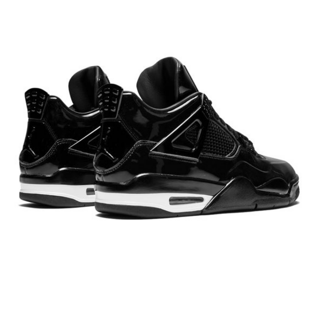 Air Jordan 4 Retro 11Lab4 'Black Patent Leather'- Streetwear Fashion 950 - levefly.com