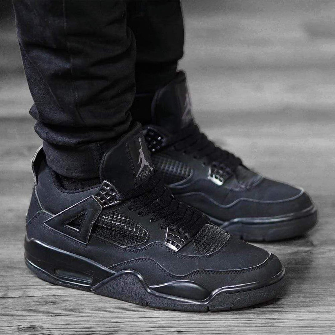 Air Jordan 4 Retro 'Black Cat' 2020- Streetwear Fashion 950 - levefly.com