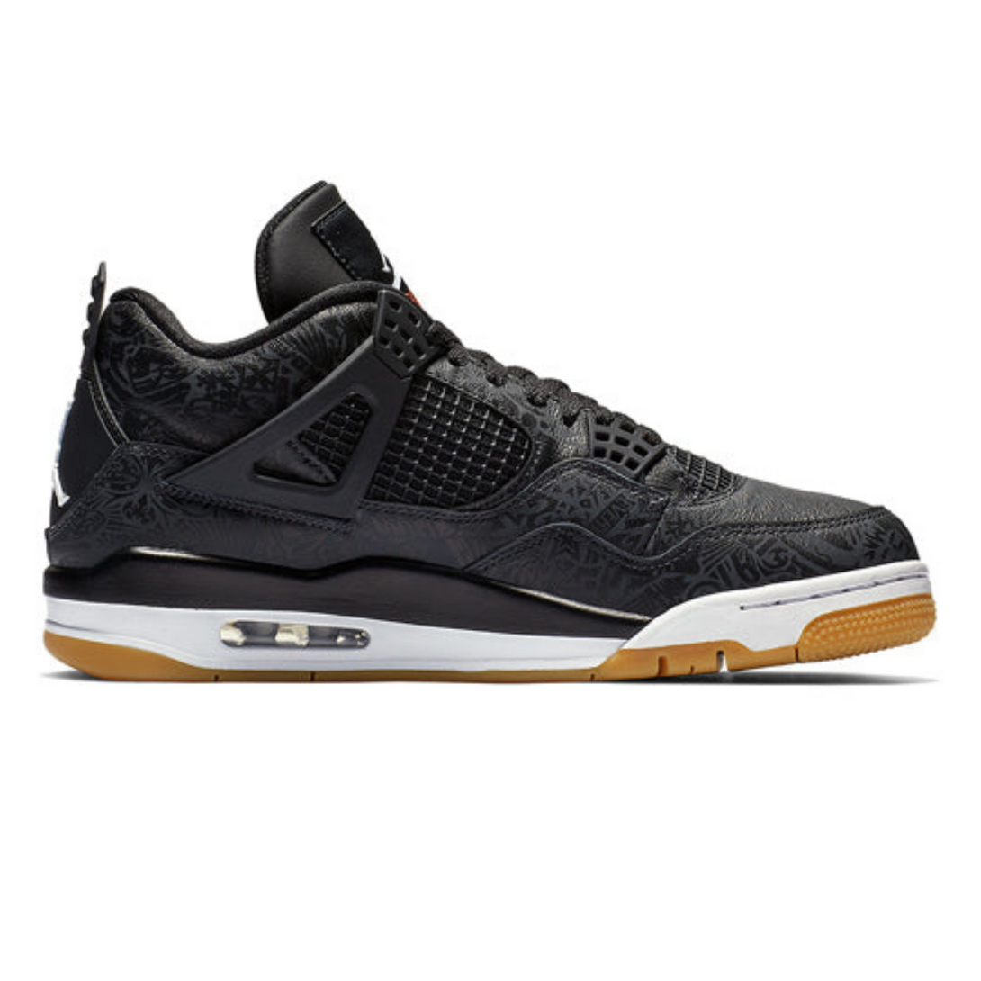 Air Jordan 4 Retro 'Black Laser'- Streetwear Fashion 950 - levefly.com