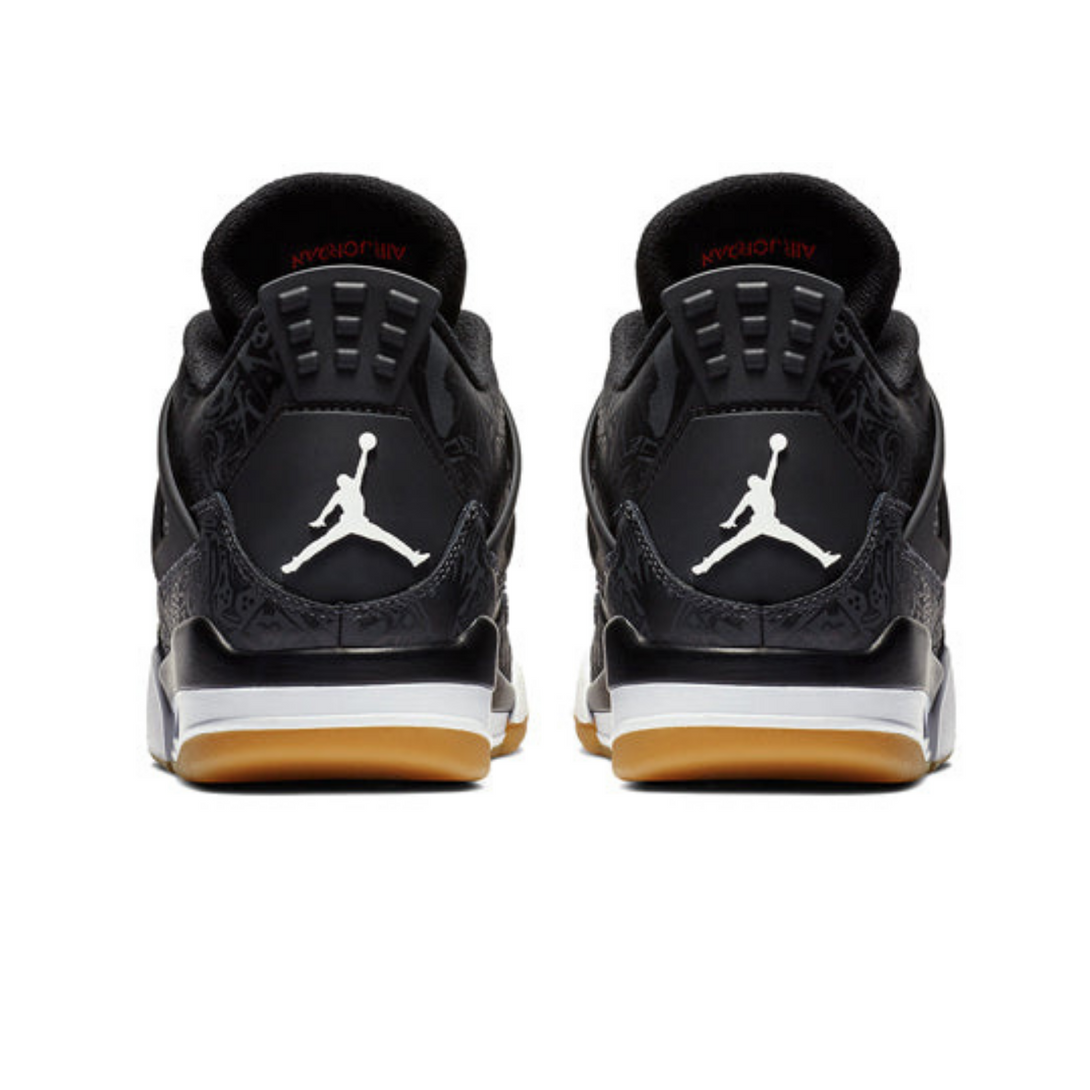 Air Jordan 4 Retro 'Black Laser'- Streetwear Fashion 950 - levefly.com