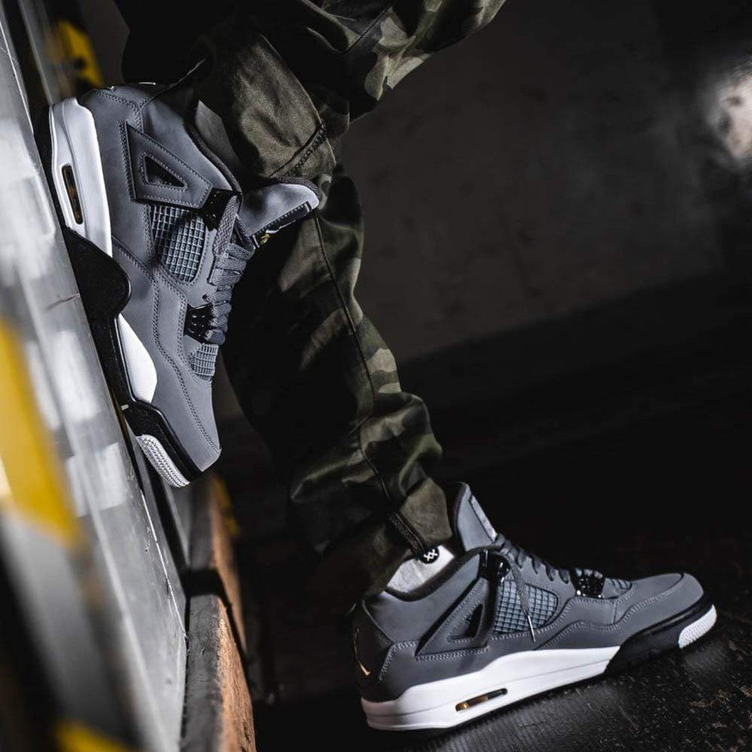 Air Jordan 4 Retro 'Cool Grey' 2019- Streetwear Fashion 950 - levefly.com