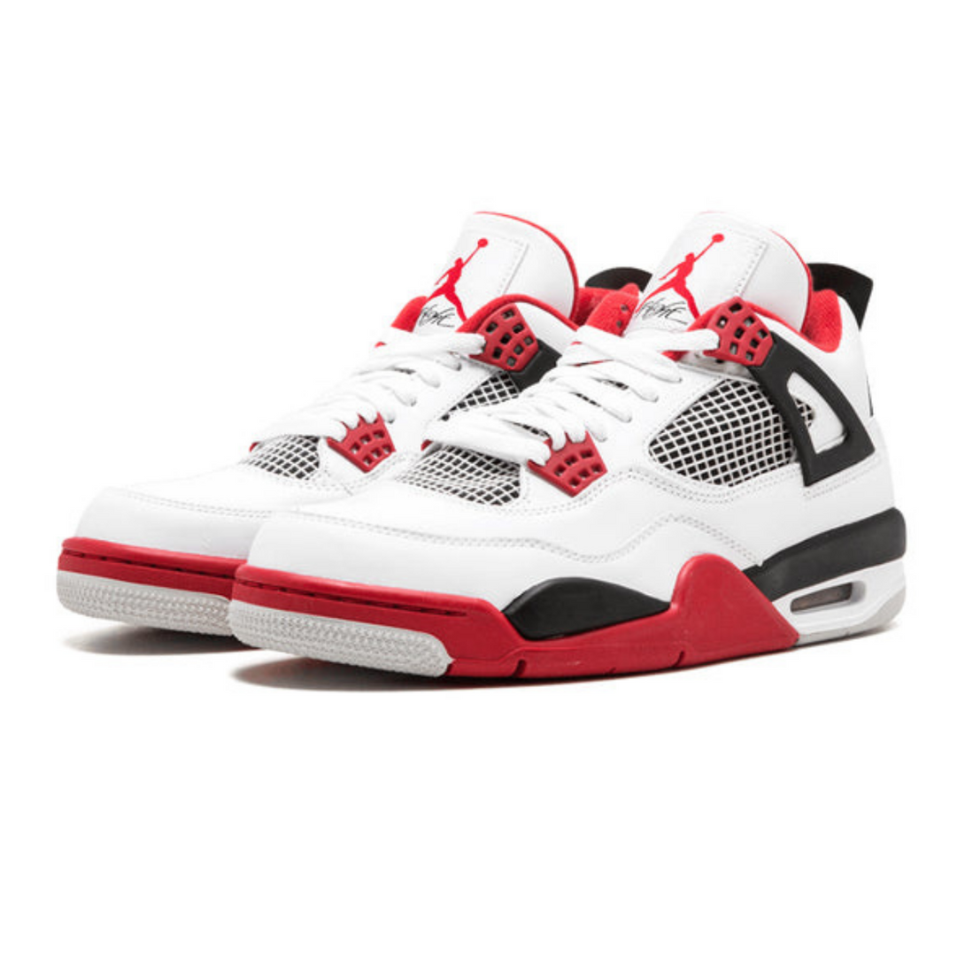 Air Jordan 4 Retro 'Fire Red' 2012- Streetwear Fashion 950 - levefly.com