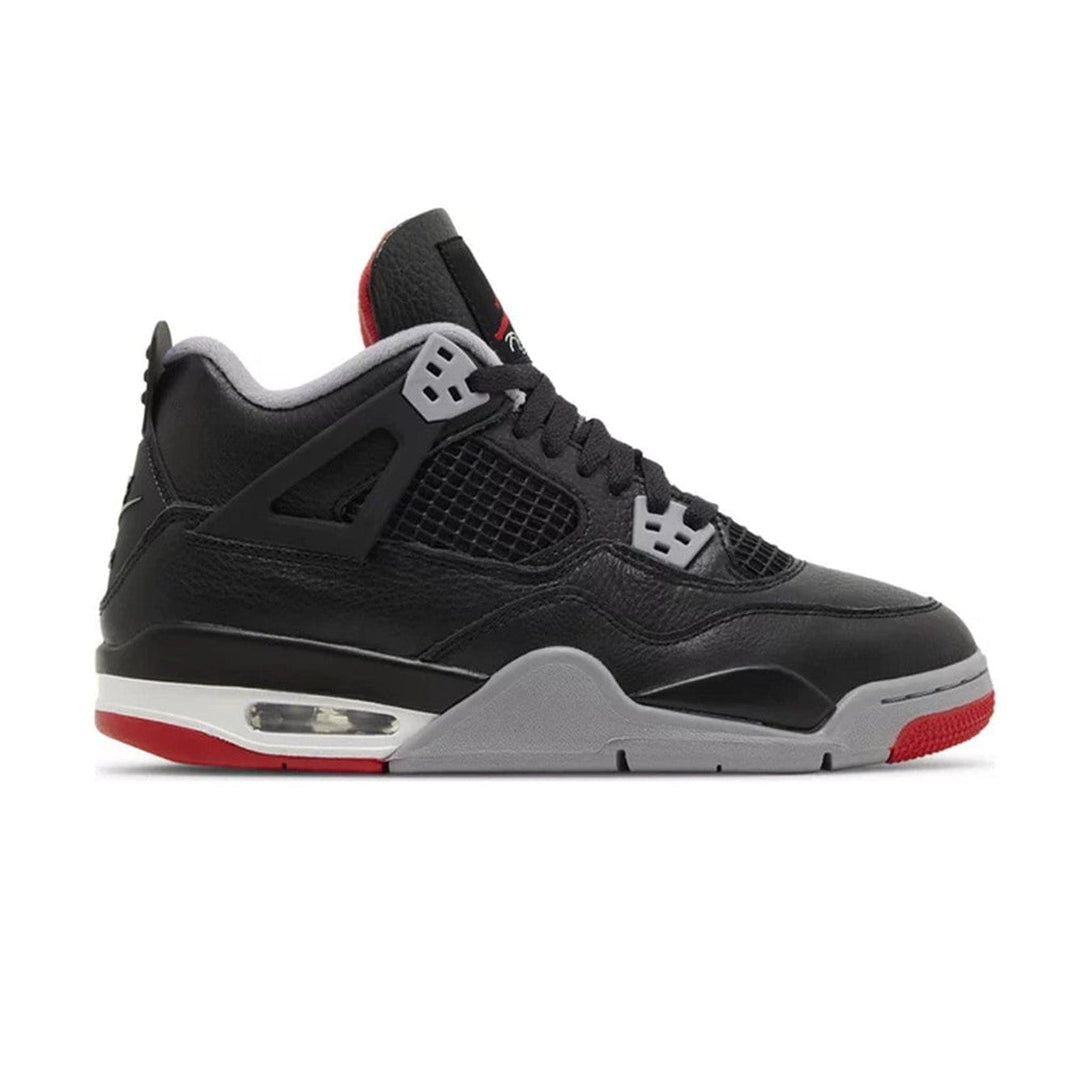 Air Jordan 4 Retro GS 'Bred Reimagined'- Streetwear Fashion 950 - levefly.com