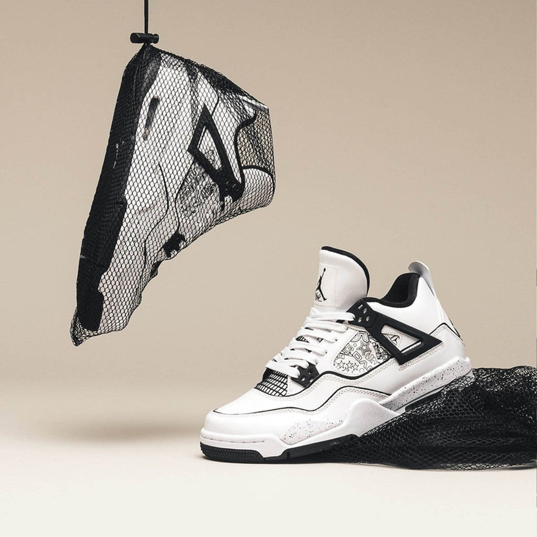 Air Jordan 4 Retro GS 'DIY'- Streetwear Fashion 950 - levefly.com