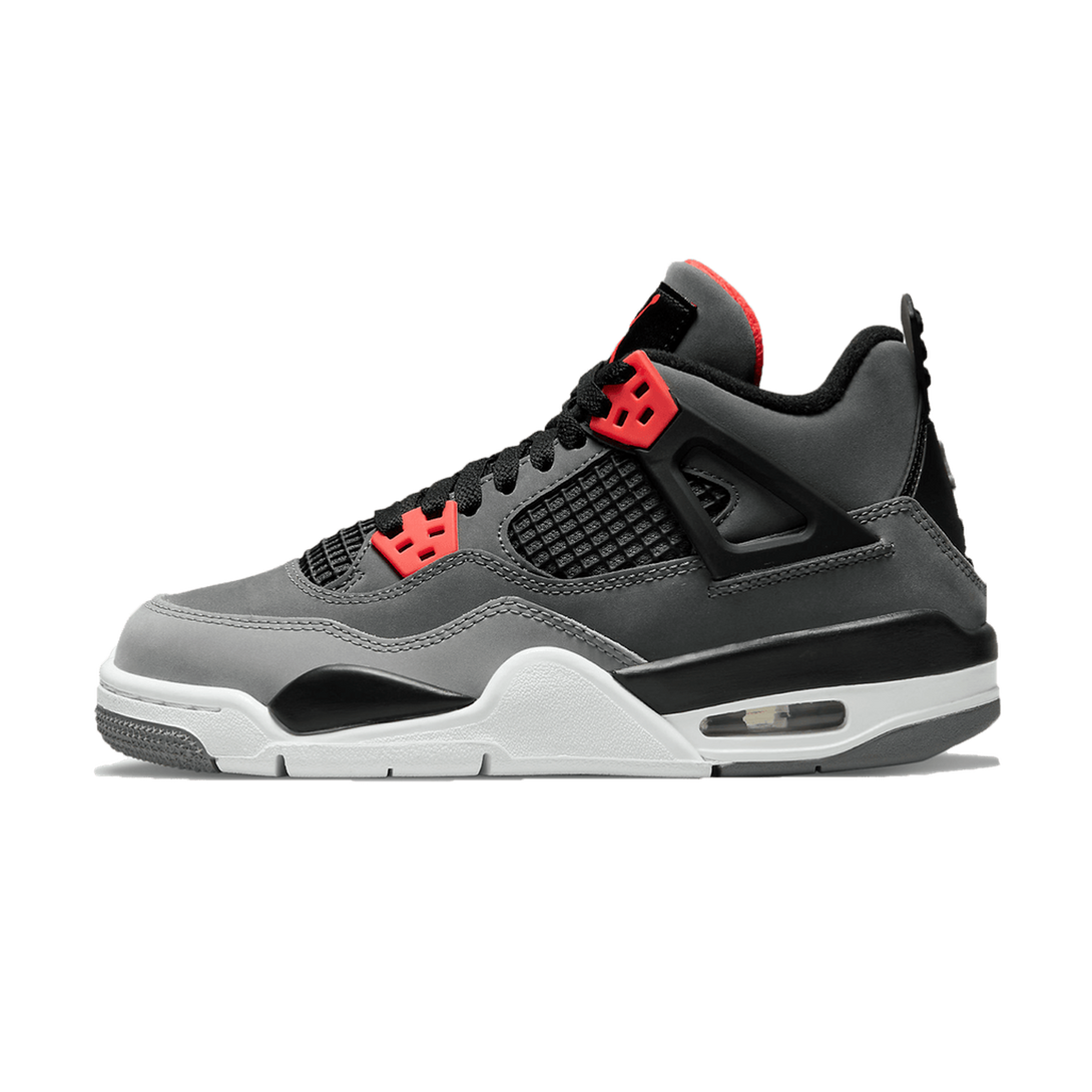 Air Jordan 4 Retro GS 'Infrared'- Streetwear Fashion 950 - levefly.com