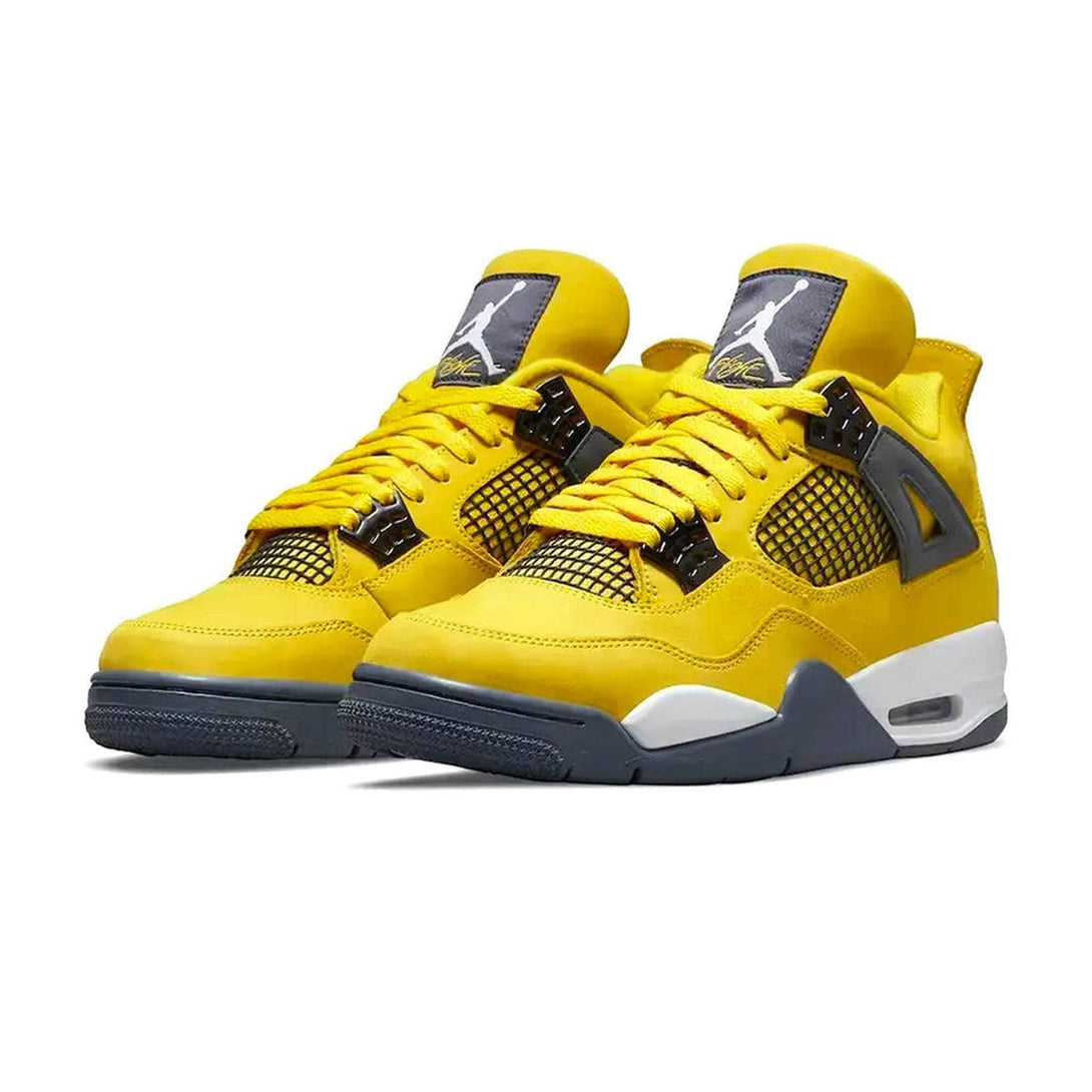 Air Jordan 4 Retro GS 'Lightning' 2021- Streetwear Fashion 950 - levefly.com