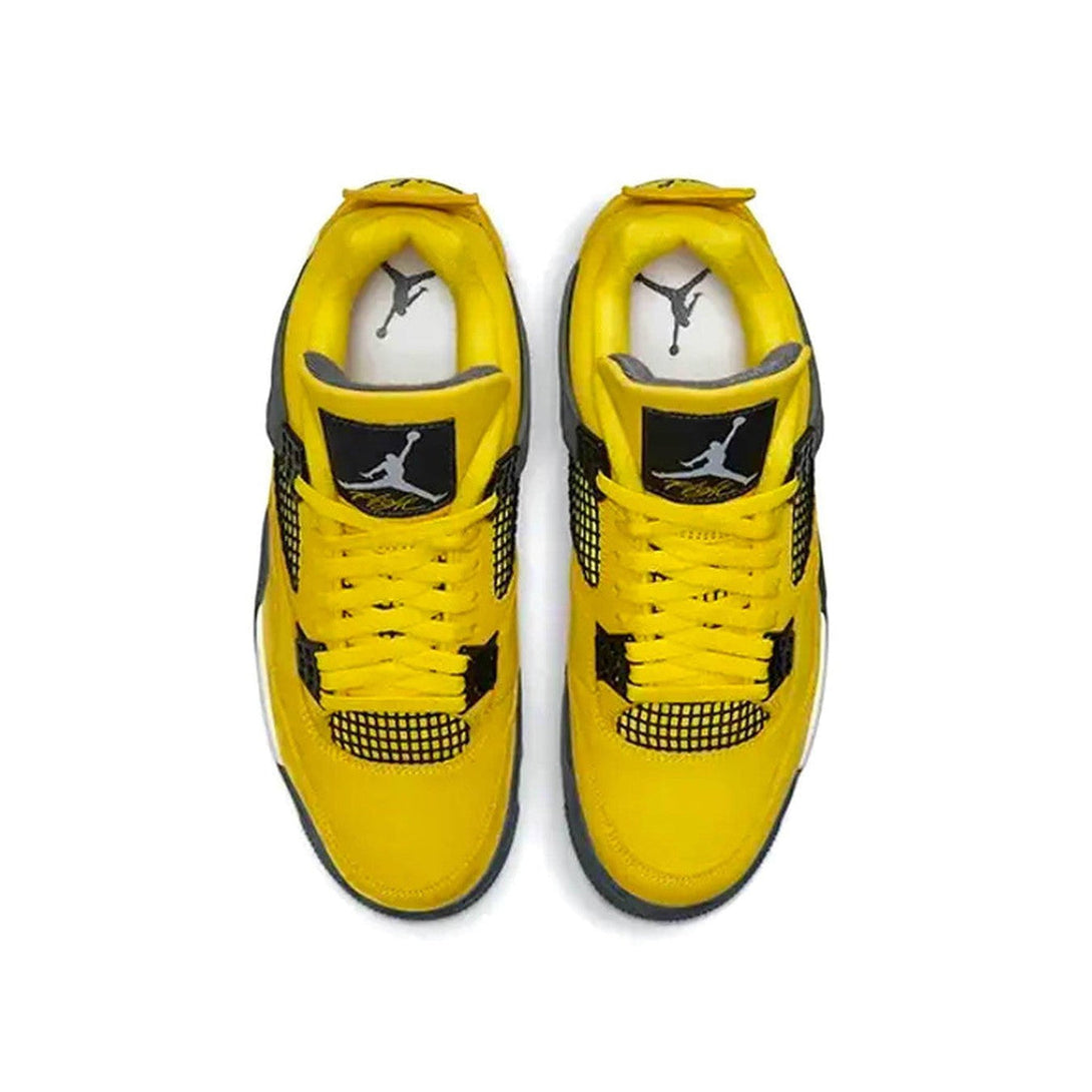 Air Jordan 4 Retro GS 'Lightning' 2021- Streetwear Fashion 950 - levefly.com