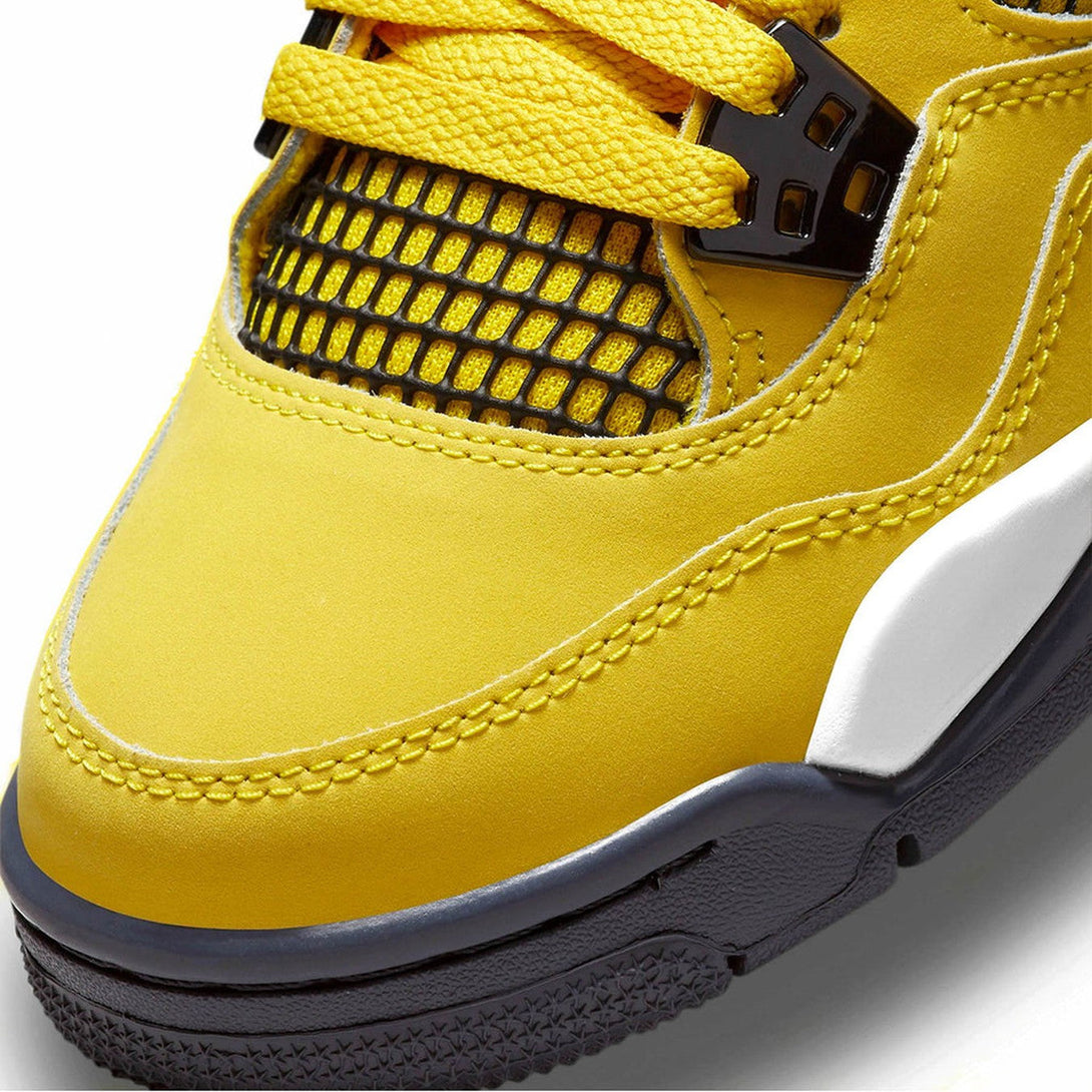 Air Jordan 4 Retro GS 'Lightning' 2021- Streetwear Fashion 950 - levefly.com