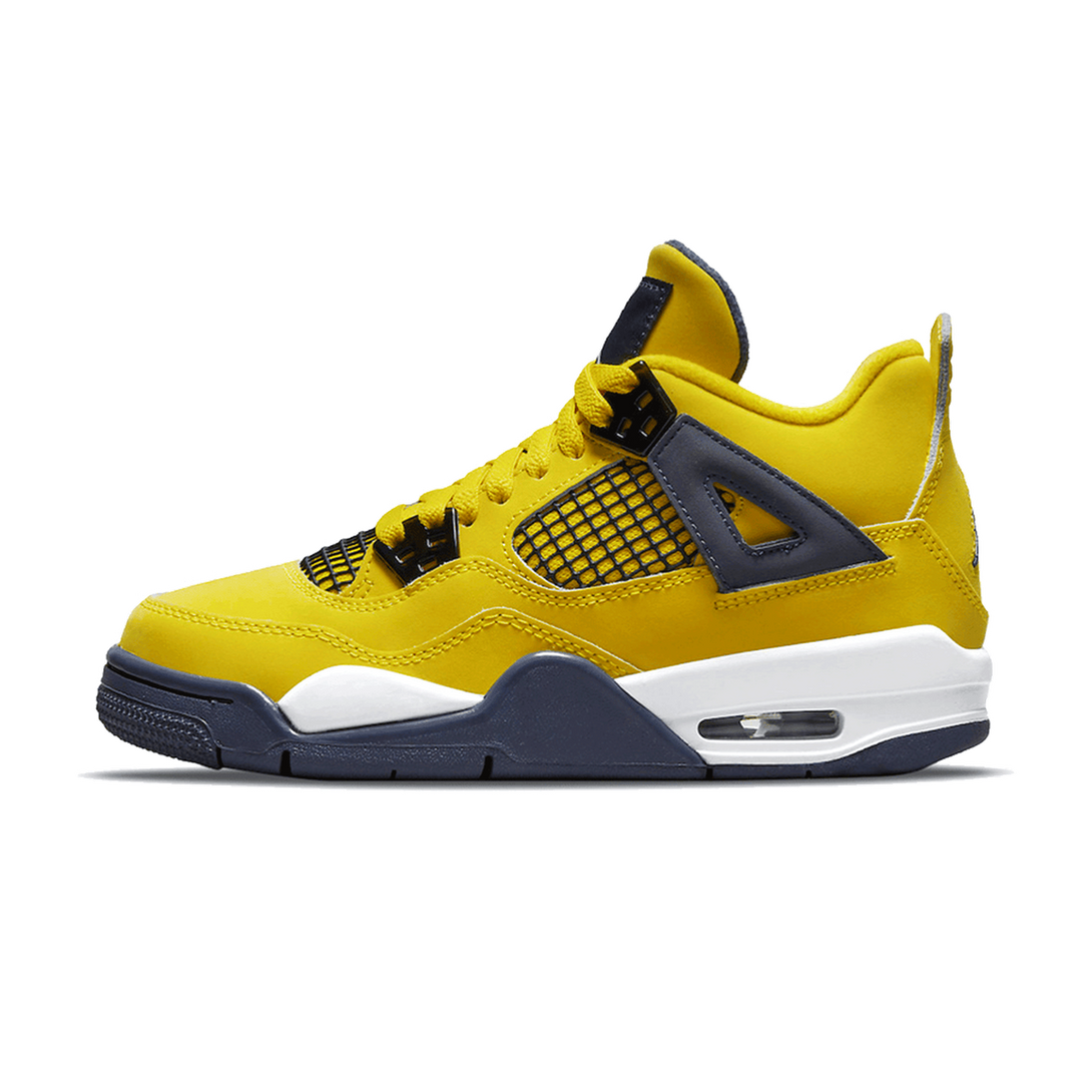 Air Jordan 4 Retro GS 'Lightning' 2021- Streetwear Fashion 950 - levefly.com