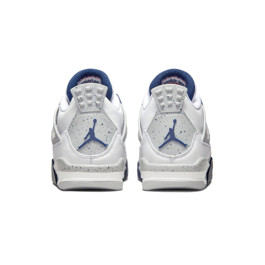 Air Jordan 4 Retro GS 'Midnight Navy'- Streetwear Fashion 950 - levefly.com