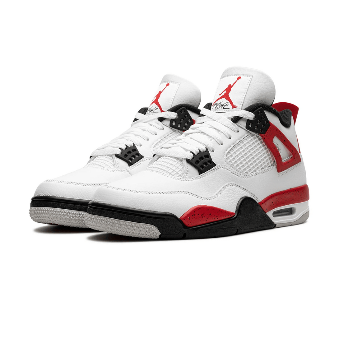 Air Jordan 4 Retro GS 'Red Cement'- Streetwear Fashion 950 - levefly.com