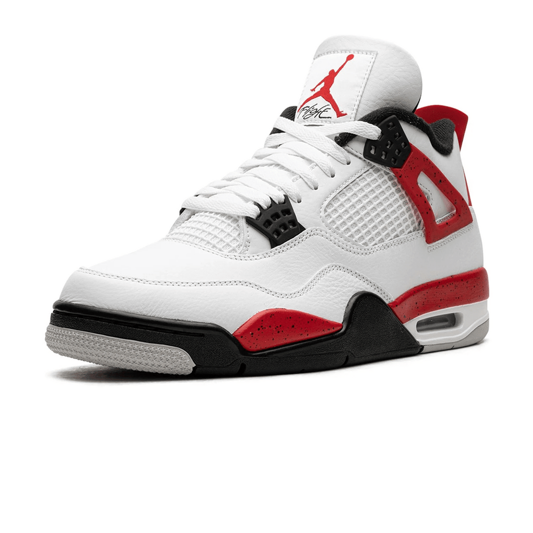 Air Jordan 4 Retro GS 'Red Cement'- Streetwear Fashion 950 - levefly.com