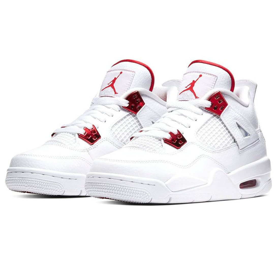 Air Jordan 4 Retro GS 'Red Metallic'- Streetwear Fashion 950 - levefly.com