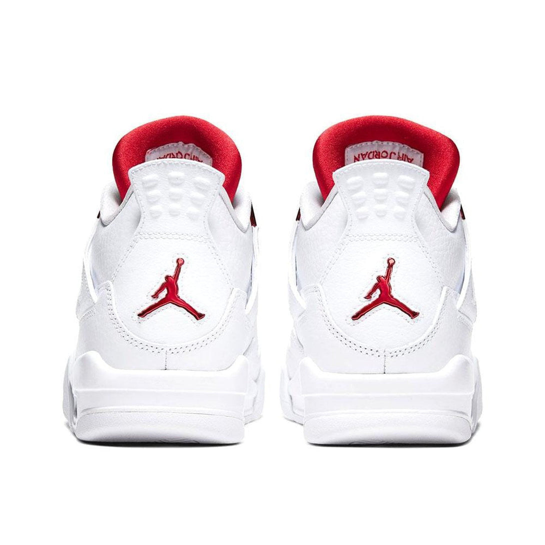 Air Jordan 4 Retro GS 'Red Metallic'- Streetwear Fashion 950 - levefly.com