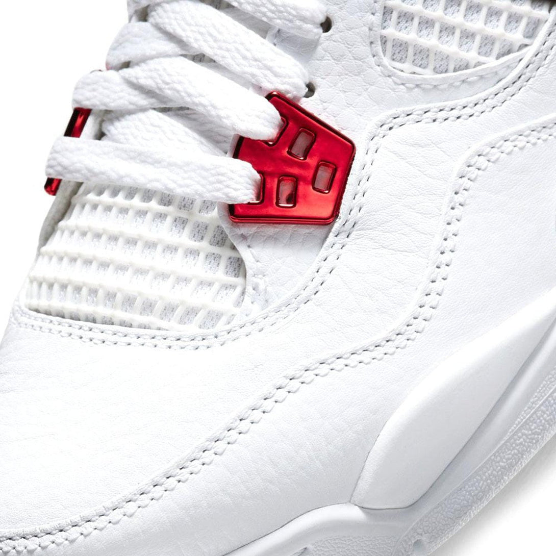 Air Jordan 4 Retro GS 'Red Metallic'- Streetwear Fashion 950 - levefly.com