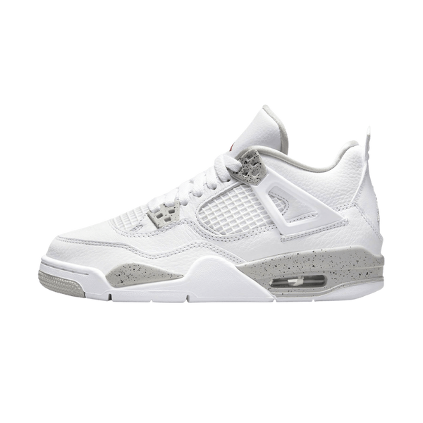 Air Jordan 4 Retro GS 'White Oreo'- Streetwear Fashion 950 - levefly.com