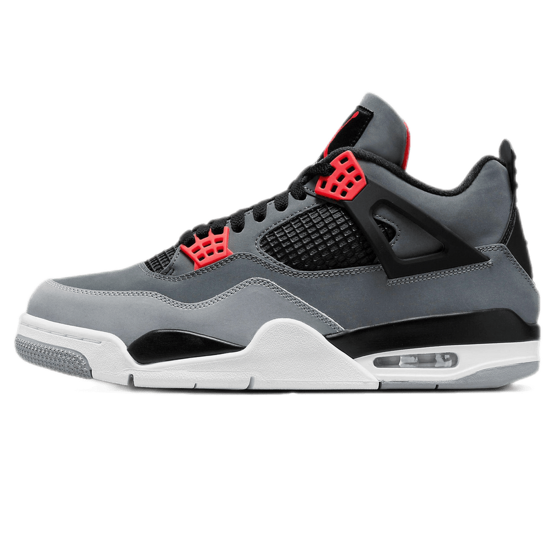 Air Jordan 4 Retro 'Infrared'- Streetwear Fashion 950 - levefly.com