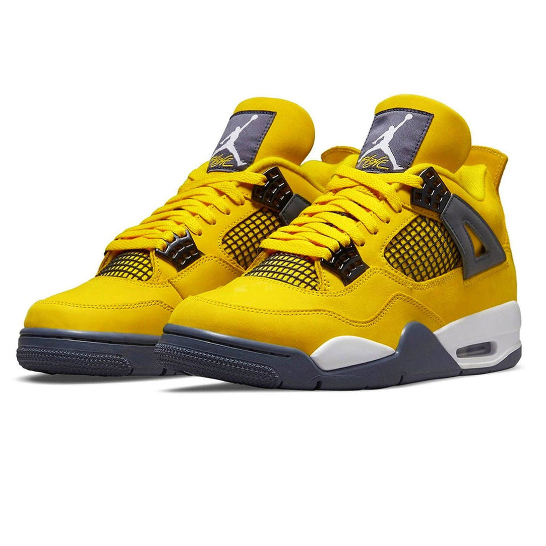 Air Jordan 4 Retro 'Lightning' 2021- Streetwear Fashion 950 - levefly.com