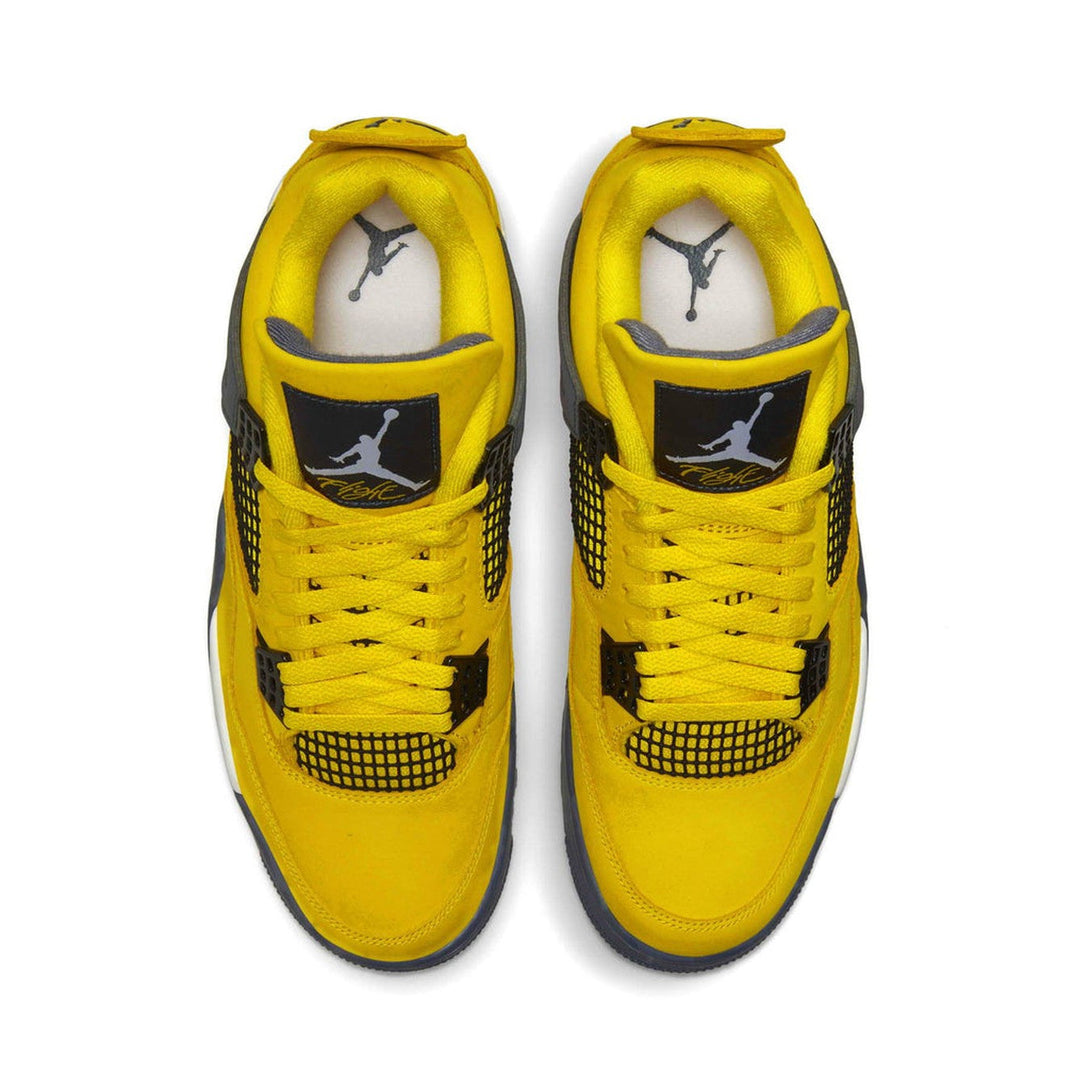 Air Jordan 4 Retro 'Lightning' 2021- Streetwear Fashion 950 - levefly.com